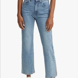 LEVI’S high waisted crop flare